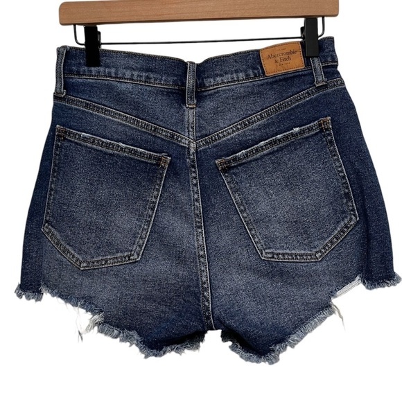 Abercrombie & Fitch Pants - ABERCROMBIE & FITCH High Rise Denim Cut Off Jean Shorts Size 28